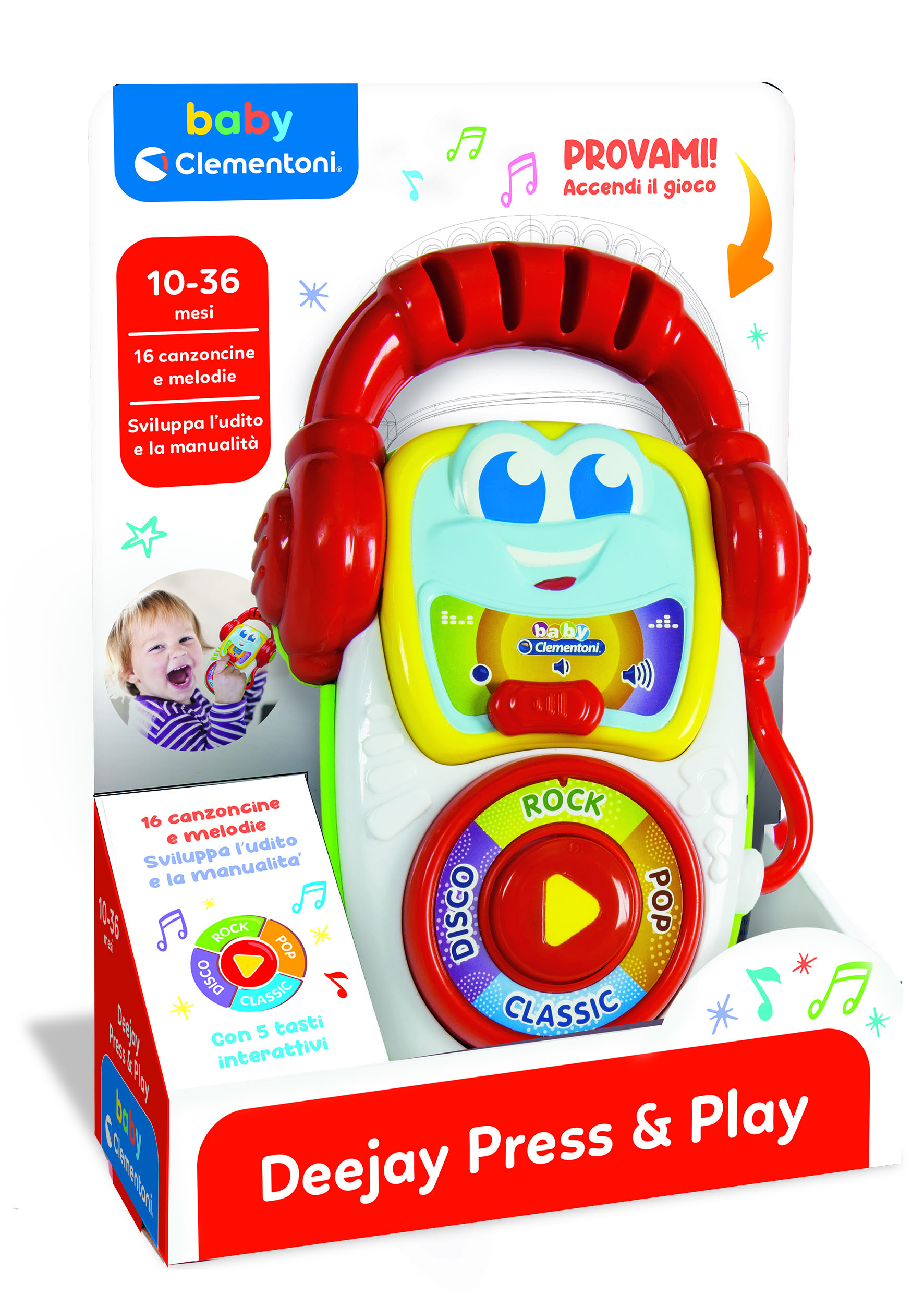 Clementoni Deejay Press E Play