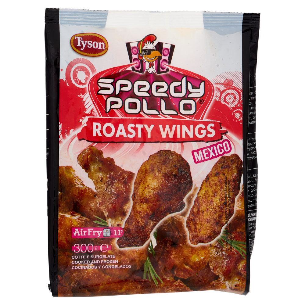 Speedy Pollo Roasty Wings Mexico Cotte e Surgelate 300 g