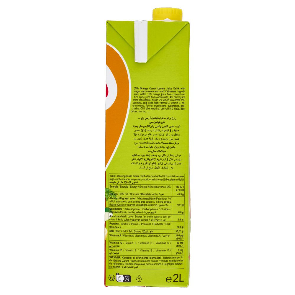 Rauch bravo Ace Vitamin Drink 2 L