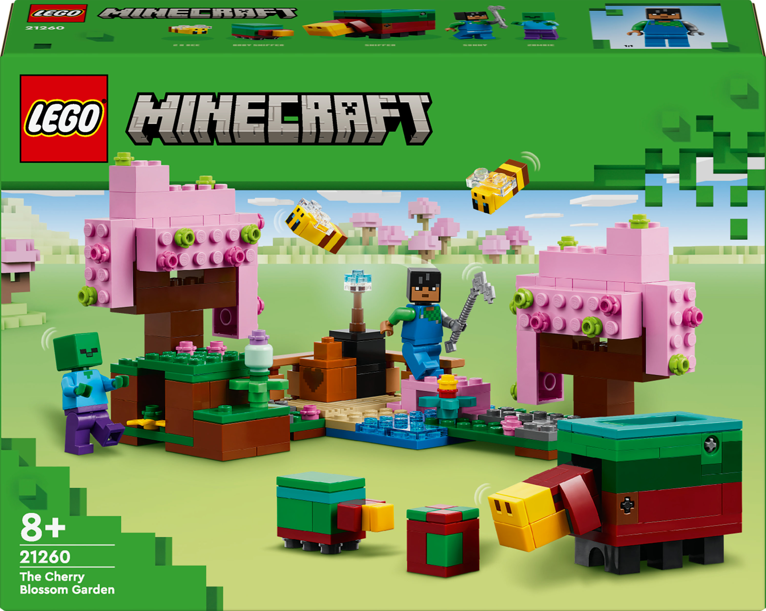 LEGO Minecraft Il giardino del ciliegio in fiore