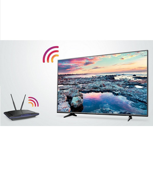 LG 43UH620V TV 109,2 cm (43") 4K Ultra HD Smart TV Wi-Fi Nero, Metallico