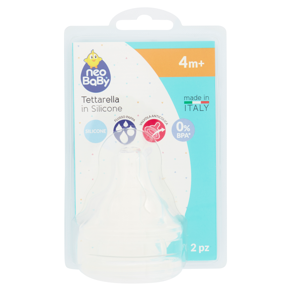 Suavinex Tettarella In Silicone Con Valvola Anticolica - Dai 4 Mesi Per Biberon Suavinex P29976