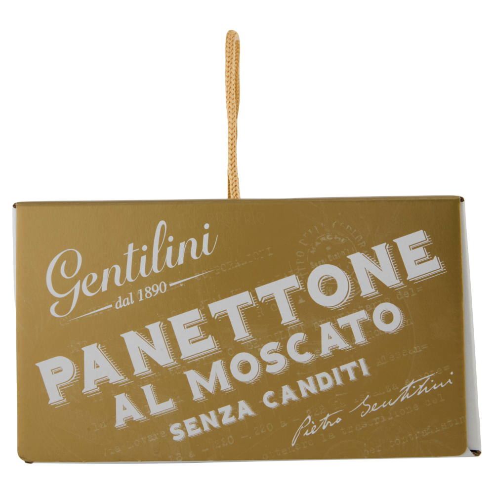 Gentilini Panettone al Moscato Senza Canditi 750 g