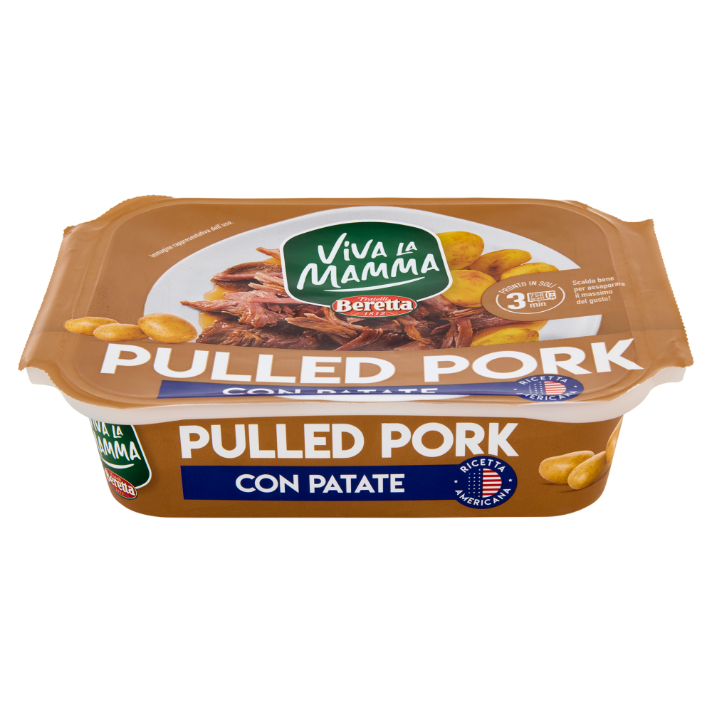 Viva la Mamma Pulled Pork con Patate 220 g