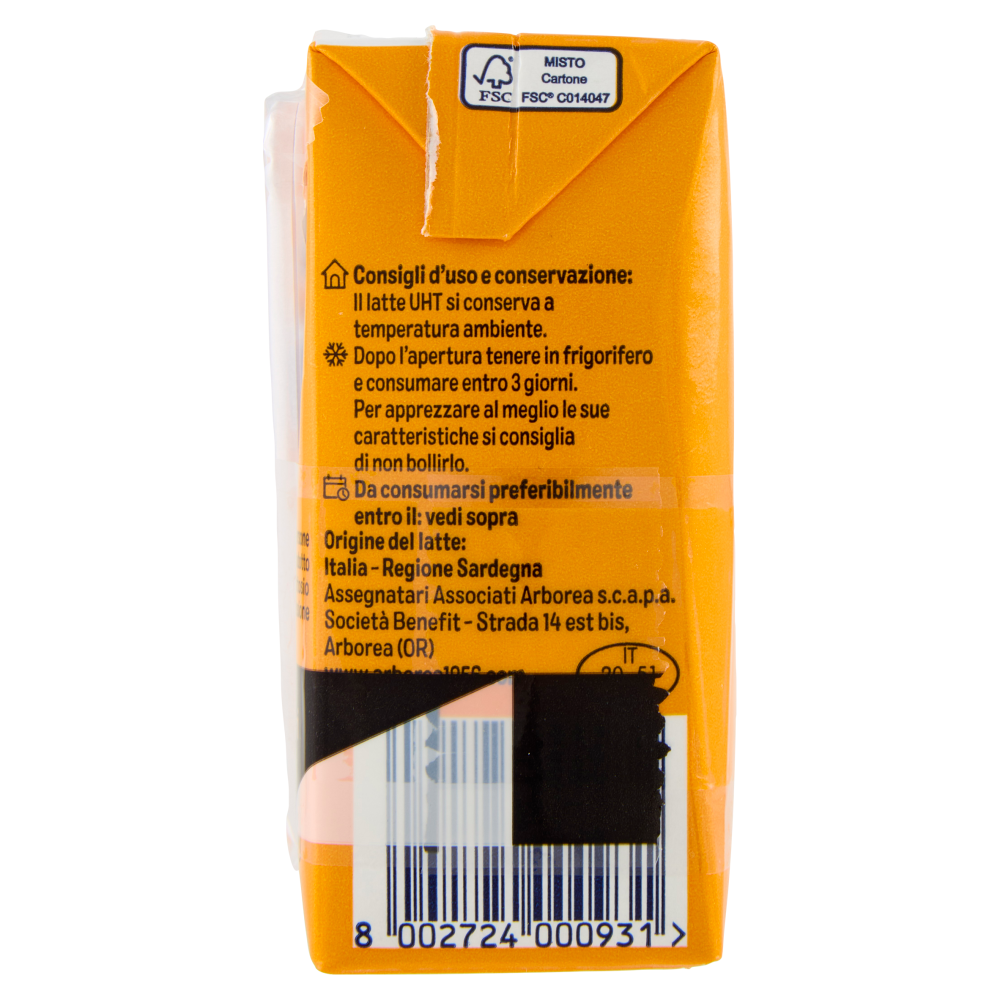 Arborea Ad Latte Parzialmente Scremato ad Alta Digeribilit&agrave; 3 x 200 ml