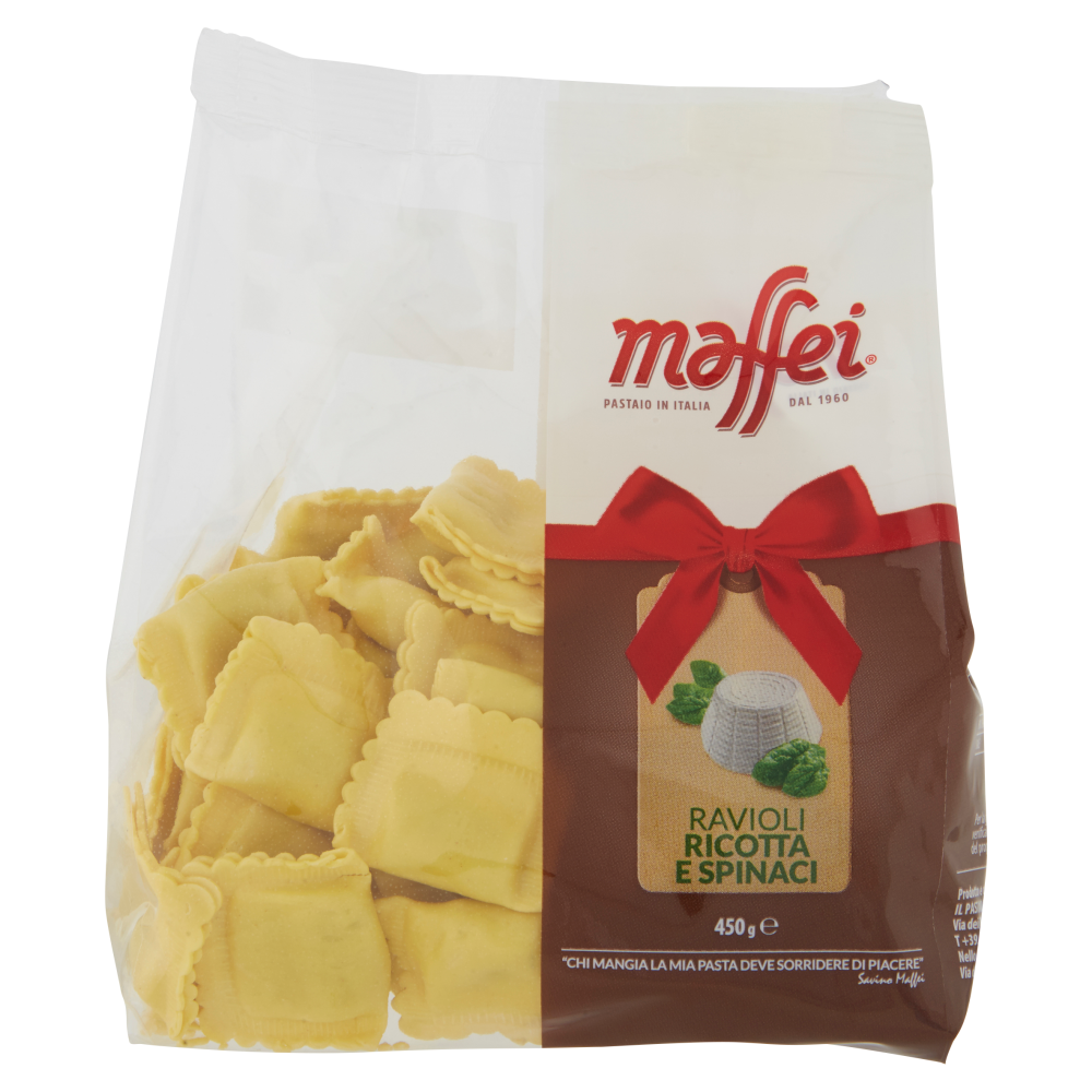maffei Ravioli Ricotta e Spinaci 450 g