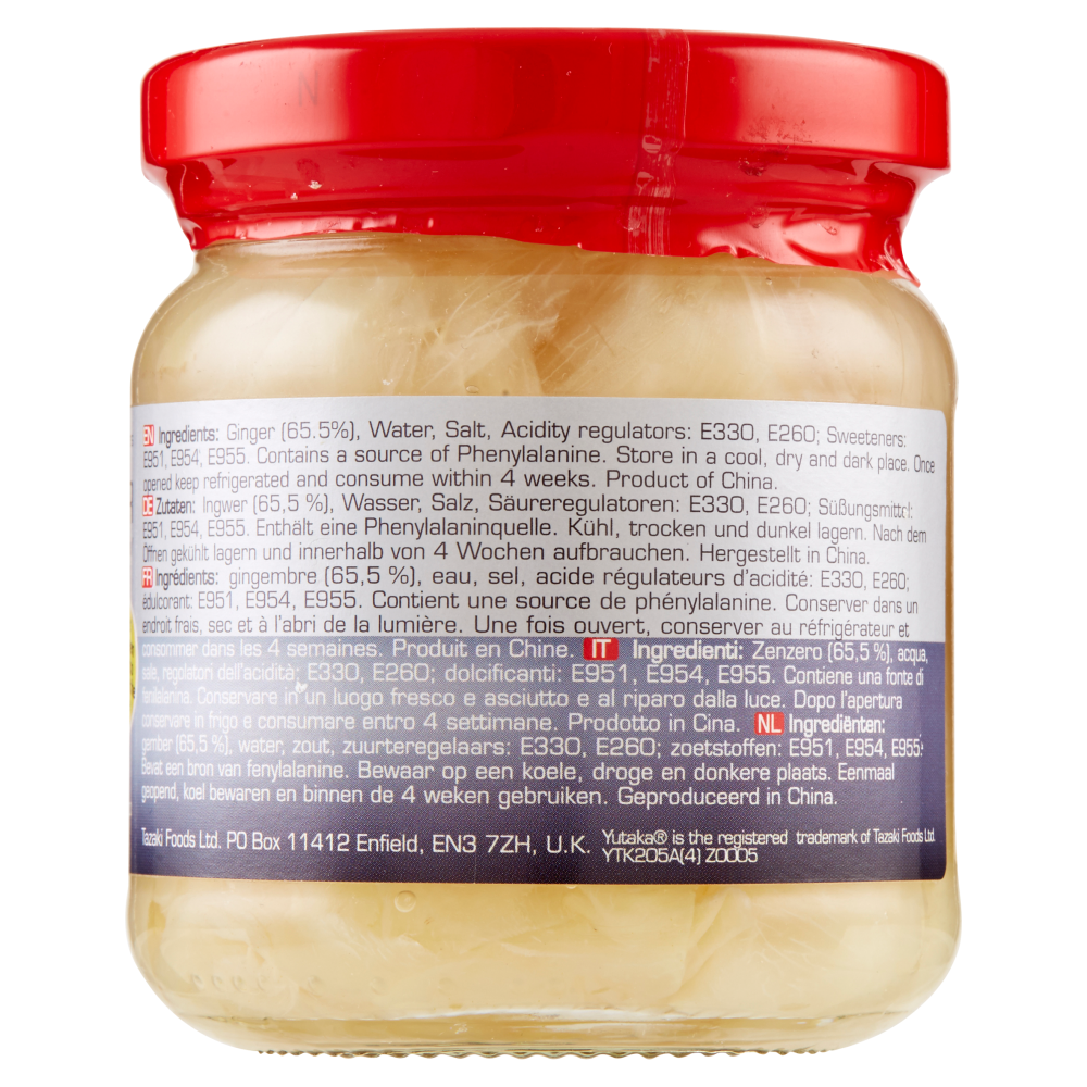Yutaka Sushi Ginger 190 g