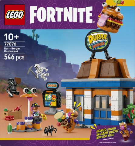 LEGO Fortnite Ristorante di Durrr Burger