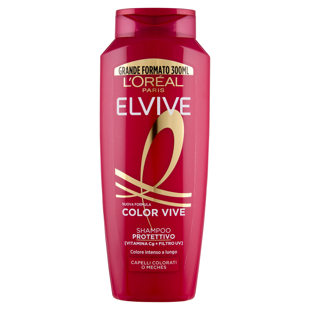 Elvive Color Vive Shampoo Protettivo, per Capelli Colorati o Meches, 300 ml