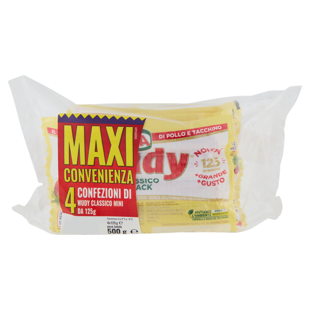 Aia Wudy Classico Mini 4 x 125 g