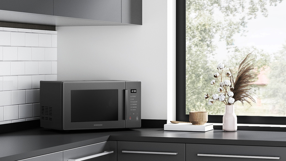 Samsung MG30T5018UG/ET forno a microonde Superficie piana Microonde  combinato 30 L 900 W Nero, Grigio | Carrefour