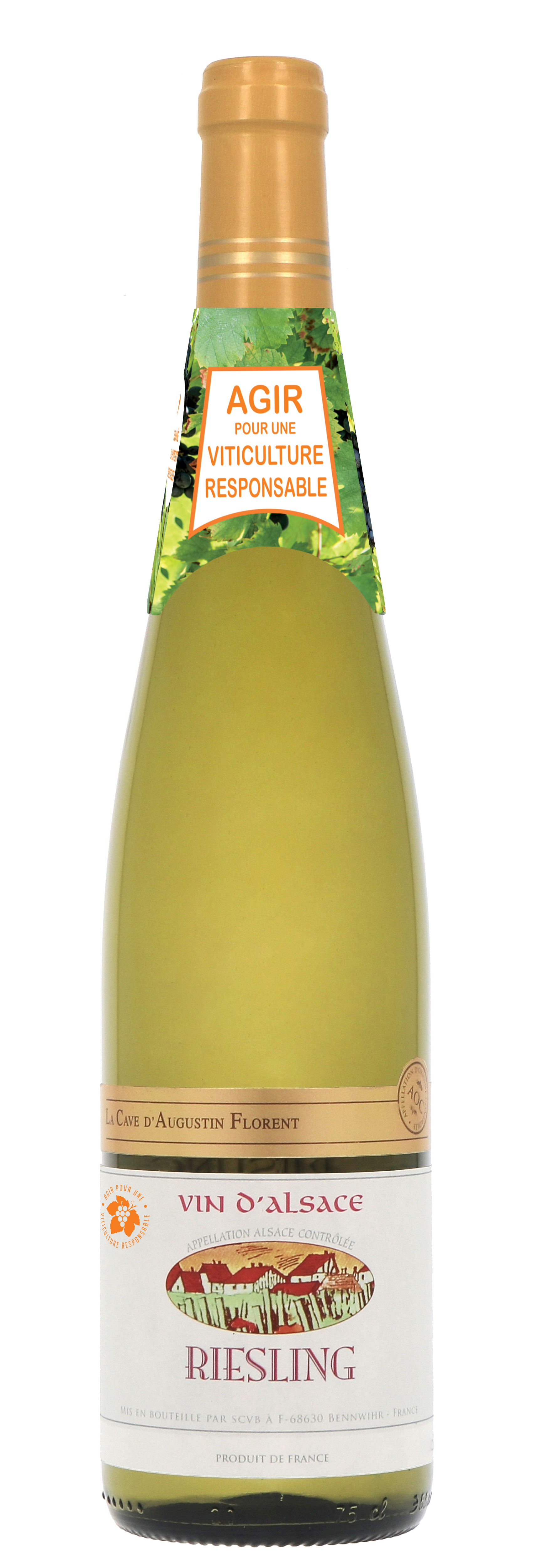 Alsace Riesling Cave D'augus F