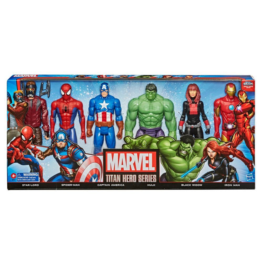 Marvel Avengers multipack 6 titan hero 30 cm Hasbro
