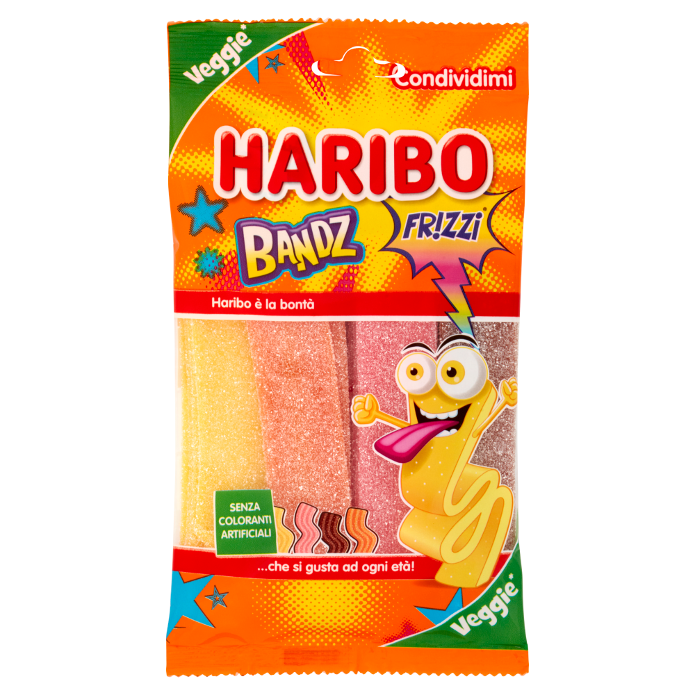 Haribo Bandz Frizzi 160 g