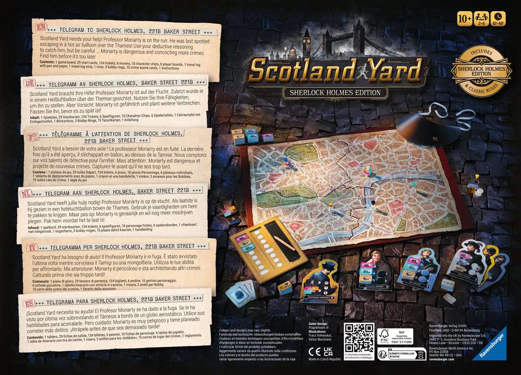 Ravensburger Scotland Yard Sherlock Holmes