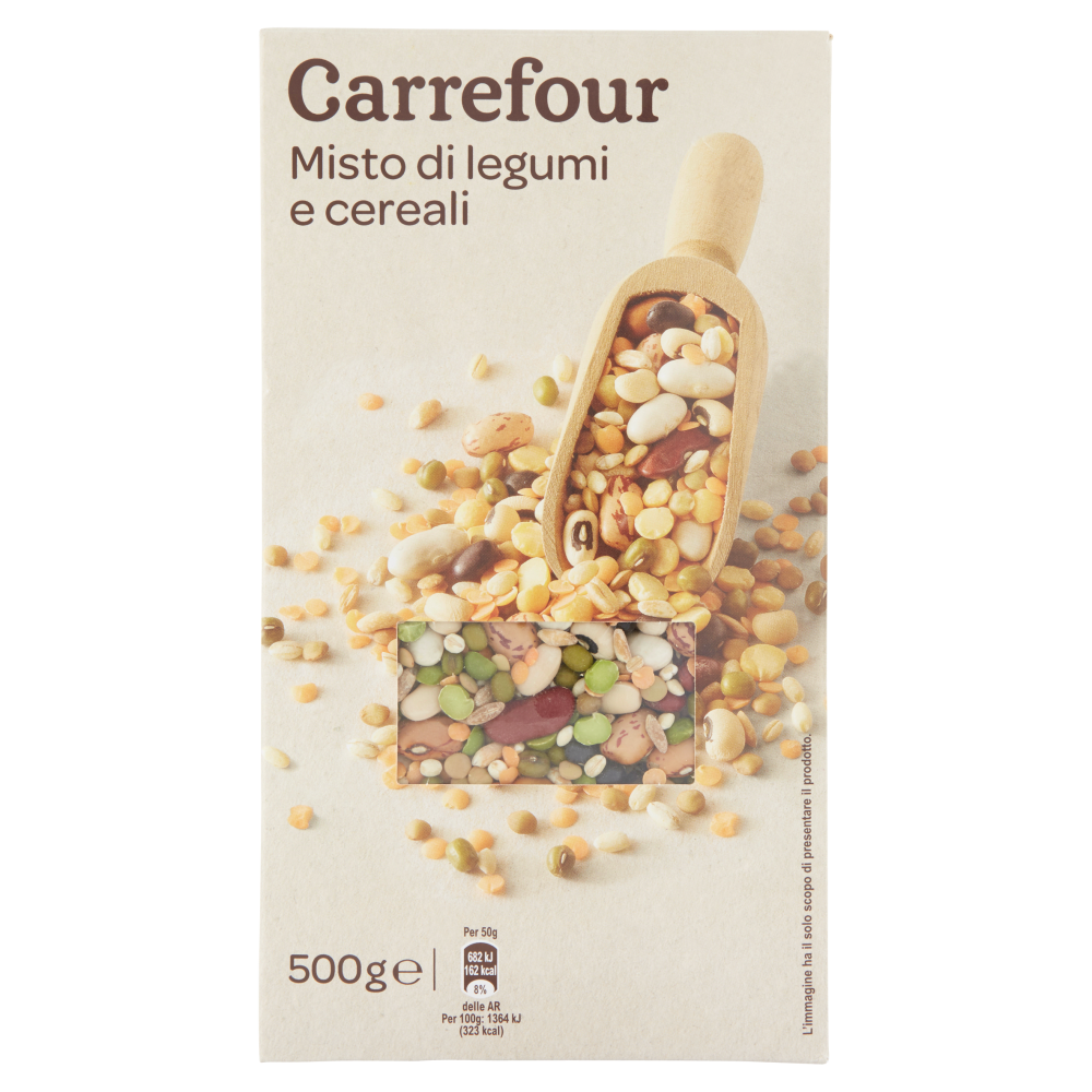 Carrefour Misto di legumi e cereali 500 g