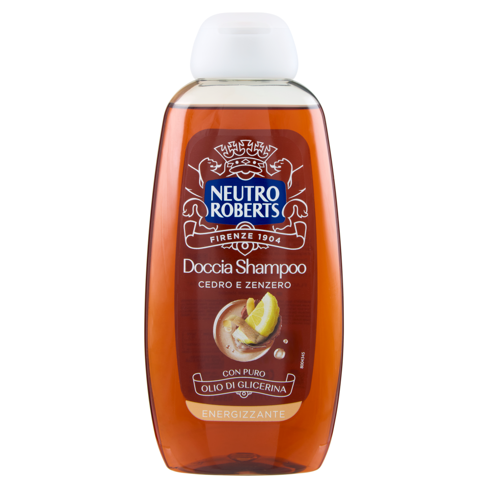Neutro Roberts Doccia Shampoo Cedro e Zenzero Energizzante 250 ml
