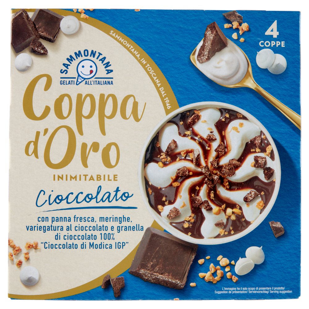 Sammontana Coppa d'Oro Cioccolato 4 x 90 g