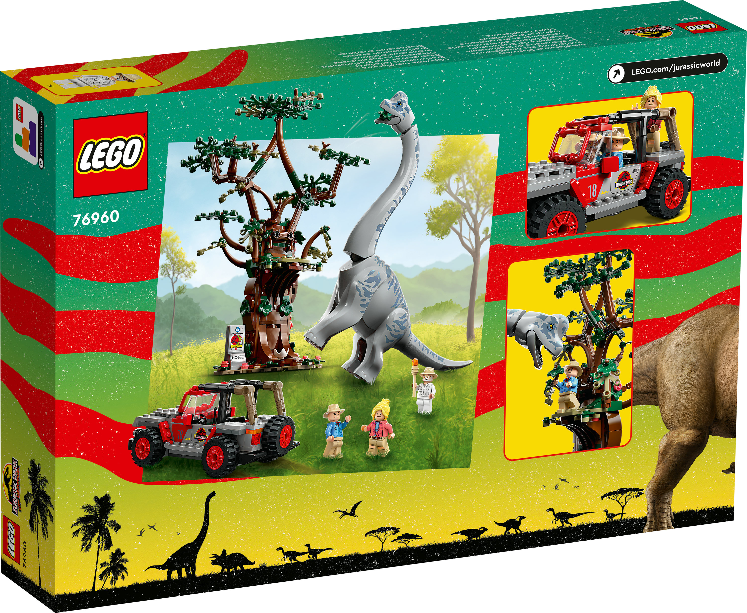 LEGO Jurassic World La scoperta del Brachiosauro