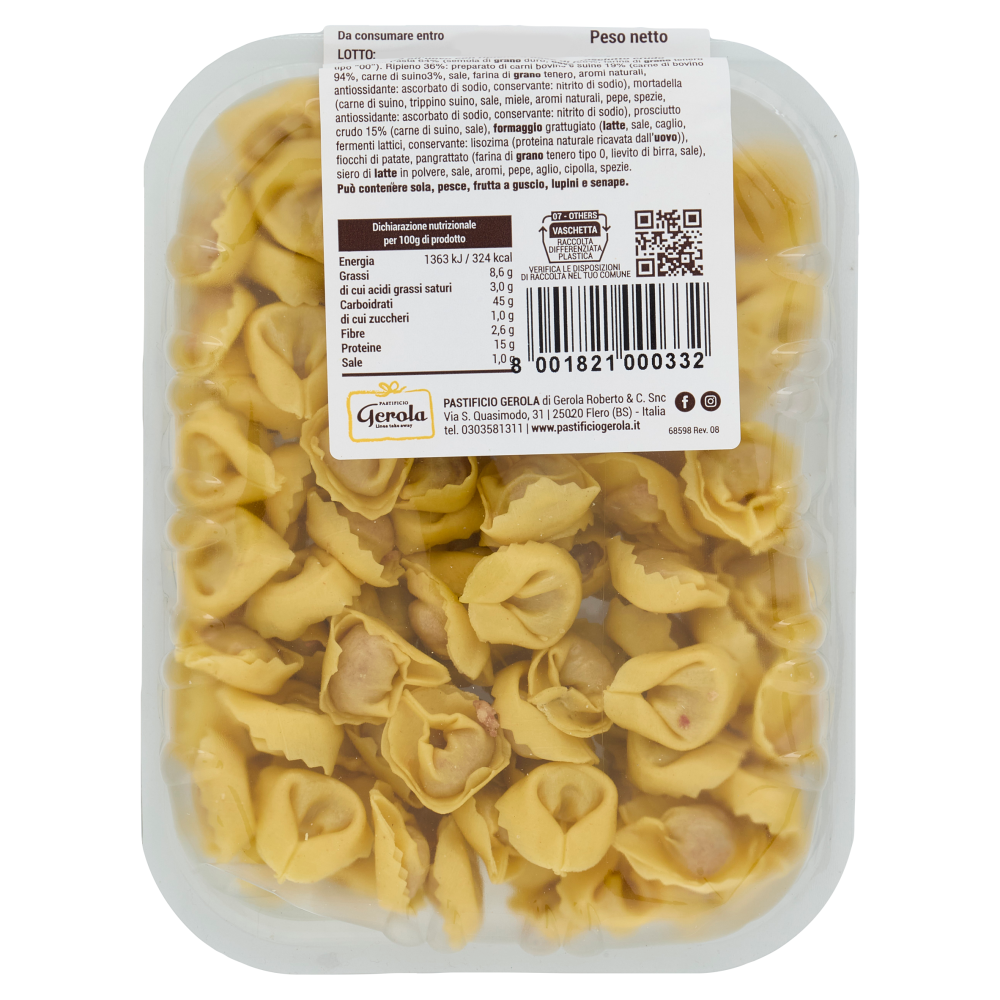 Pastificio Gerola Linea take away Agnolini della festa 250 g