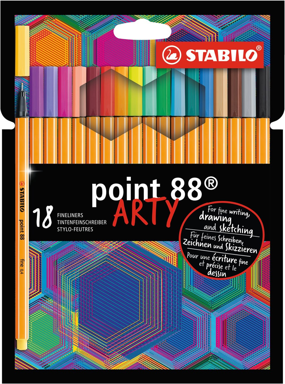 Penna Gel Scatto Clack 0.7Mm 3Pz Colori Assortiti