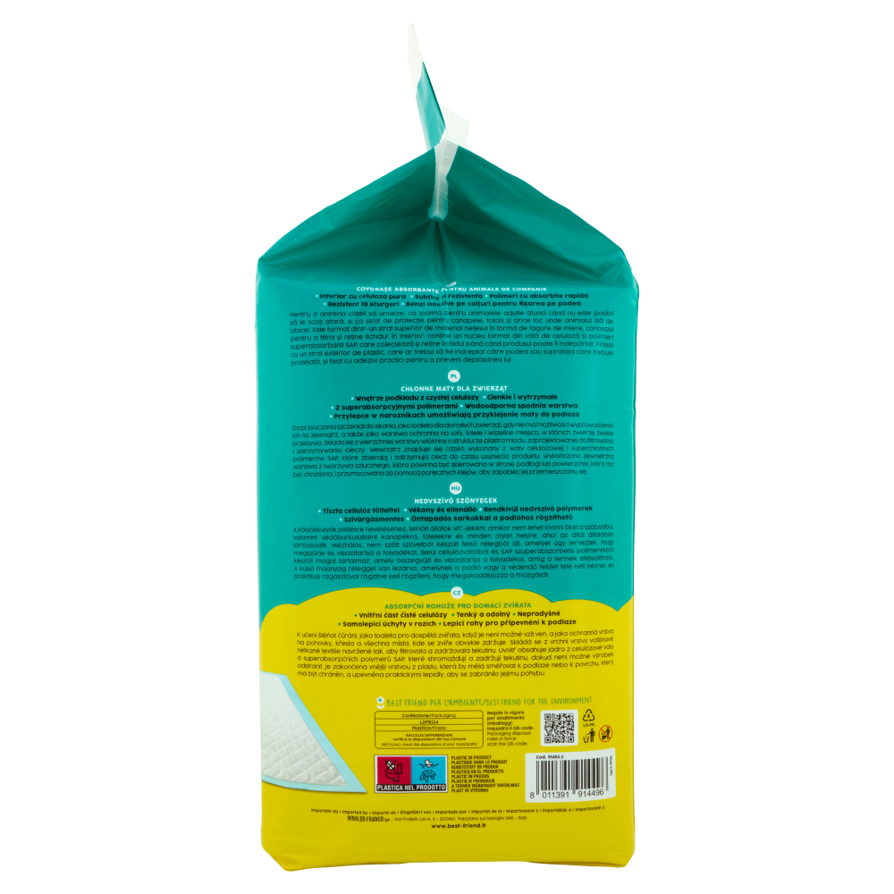 Best Friend PìStoP Tappetini Assorbenti 60 x 60 cm 90 pz