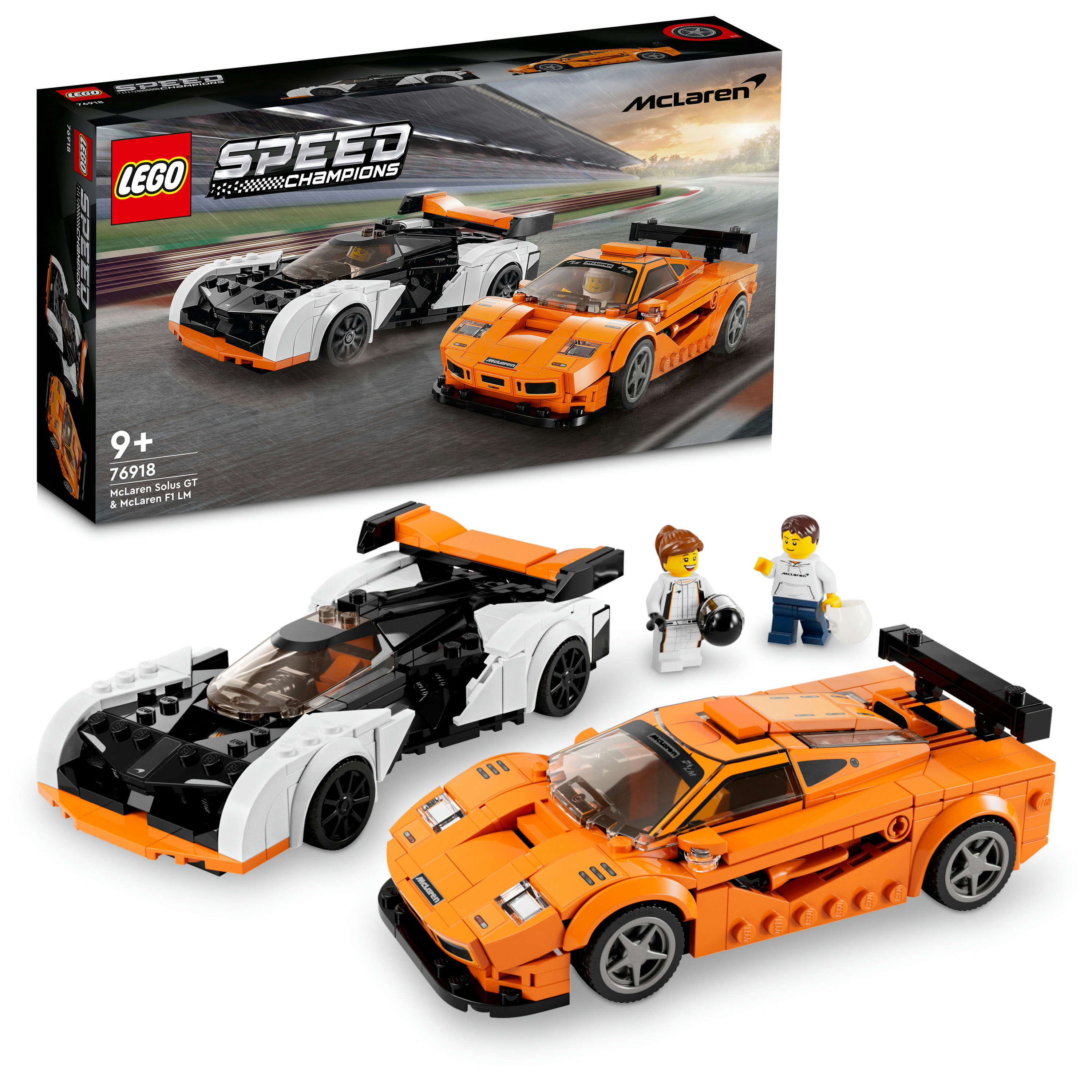 LEGO Speed Champions McLaren Solus GT & McLaren F1 LM
