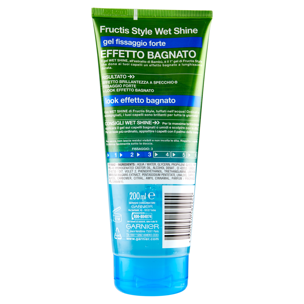 Garnier Fructis Style Wet Shine Gel effetto bagnato forte 03 200 ml