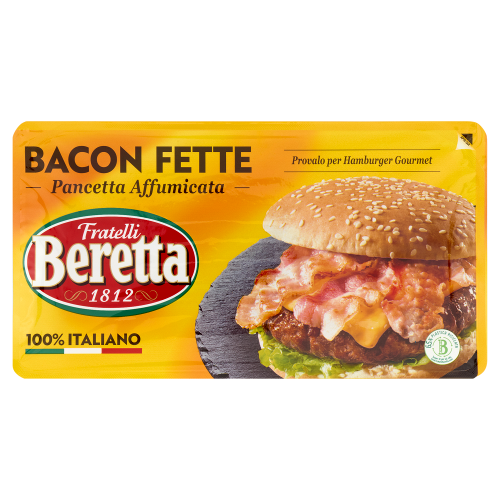 Fratelli Beretta Bacon Fette Pancetta Affumicata 100 g
