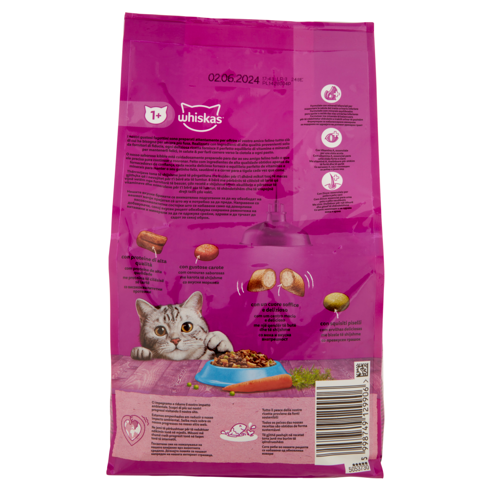 Whiskas Crocchette con delizioso Tonno 1,4 kg