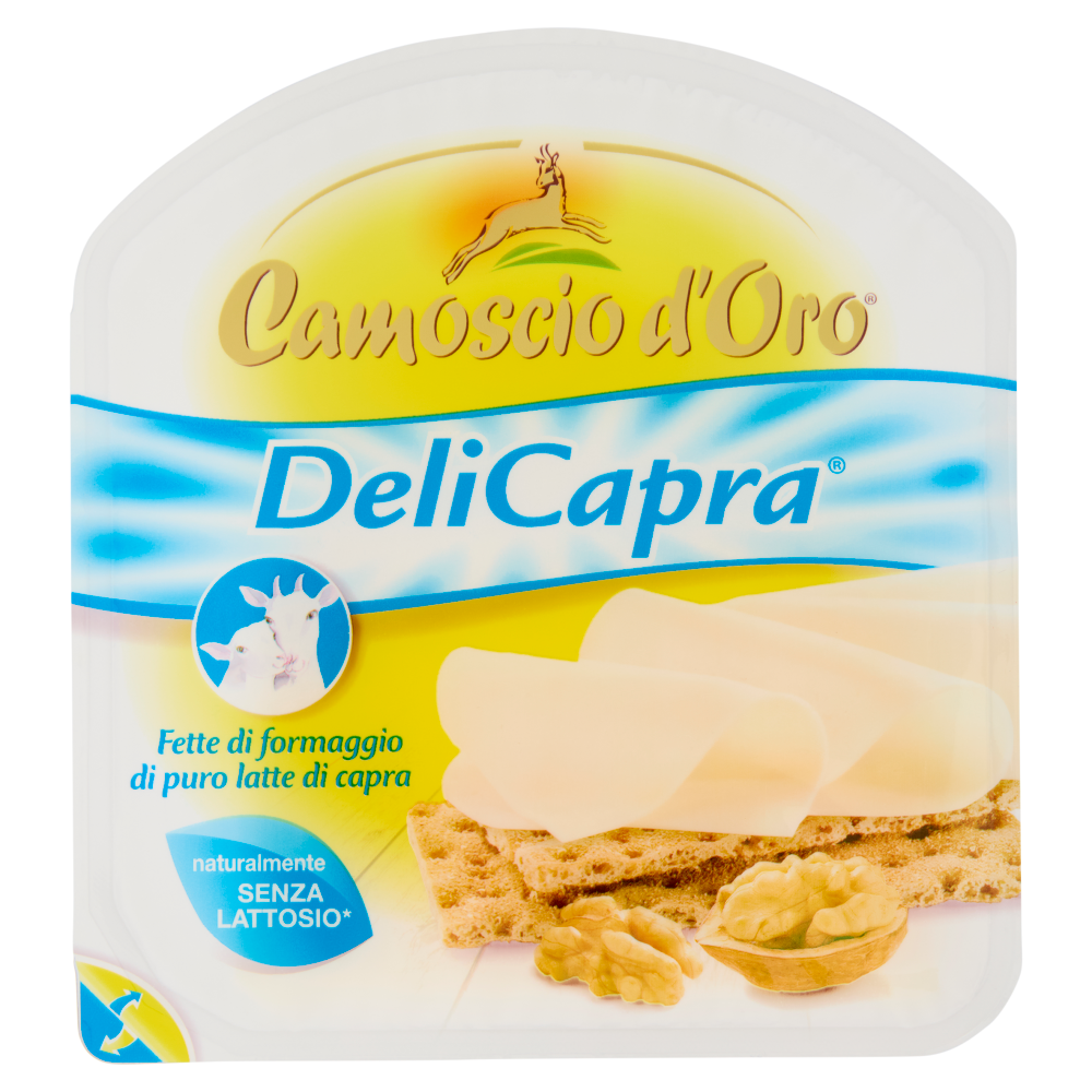 Camoscio d'Oro DeliCapra Fette di formaggio di puro latte di capra 100 g