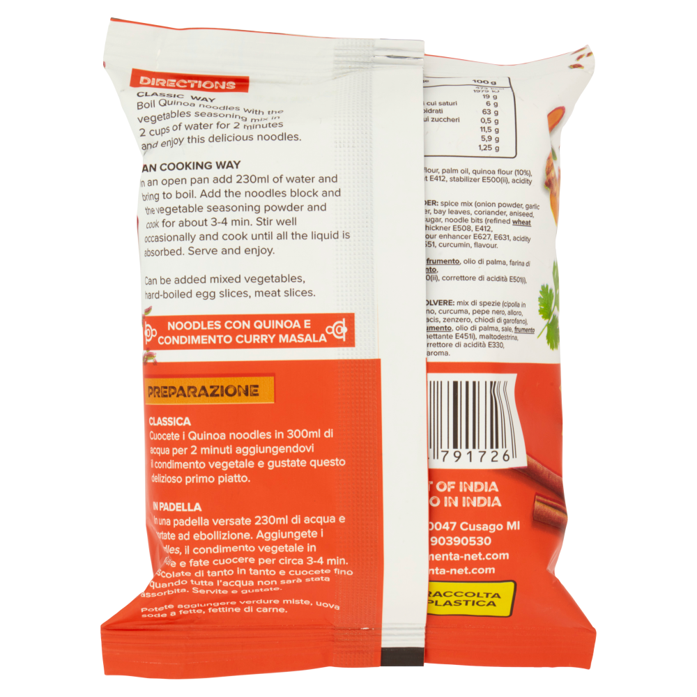 Save Quinoa Noodles Curry Masala 70 g