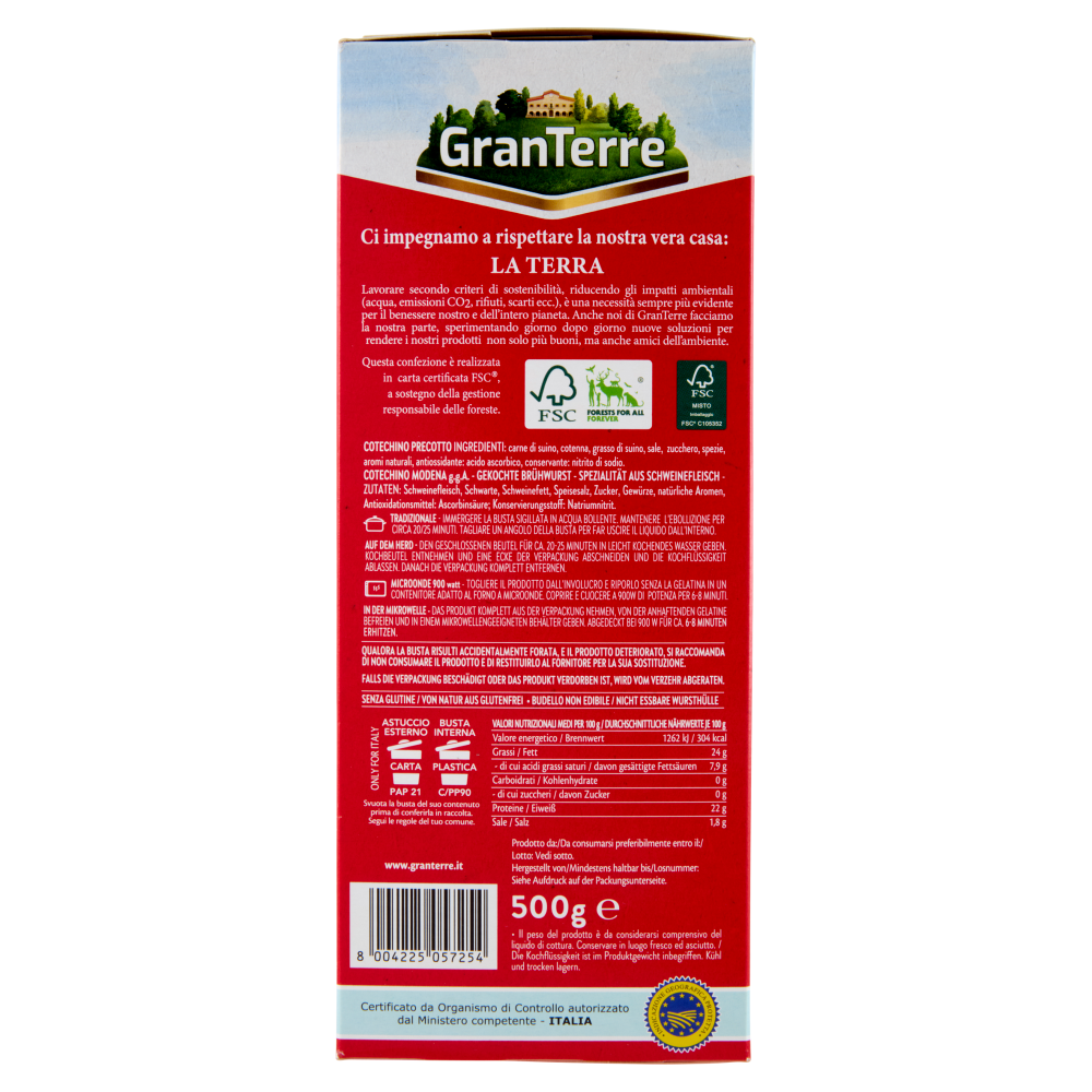 Casa Modena il Cotechino Modena IGP 500 g