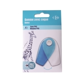 Carrefour Gomma con custodia protettiva