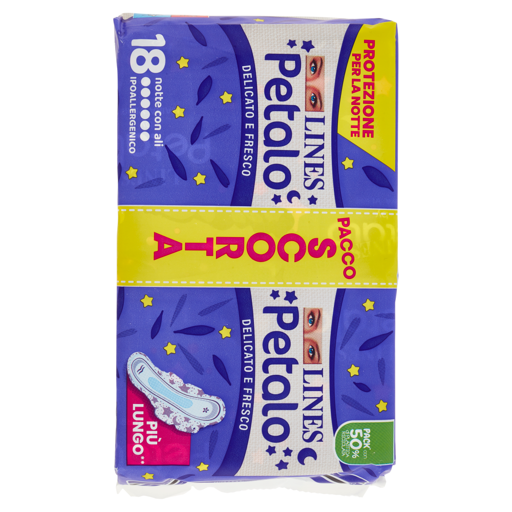 Lines Petalo notte con ali 18 pz