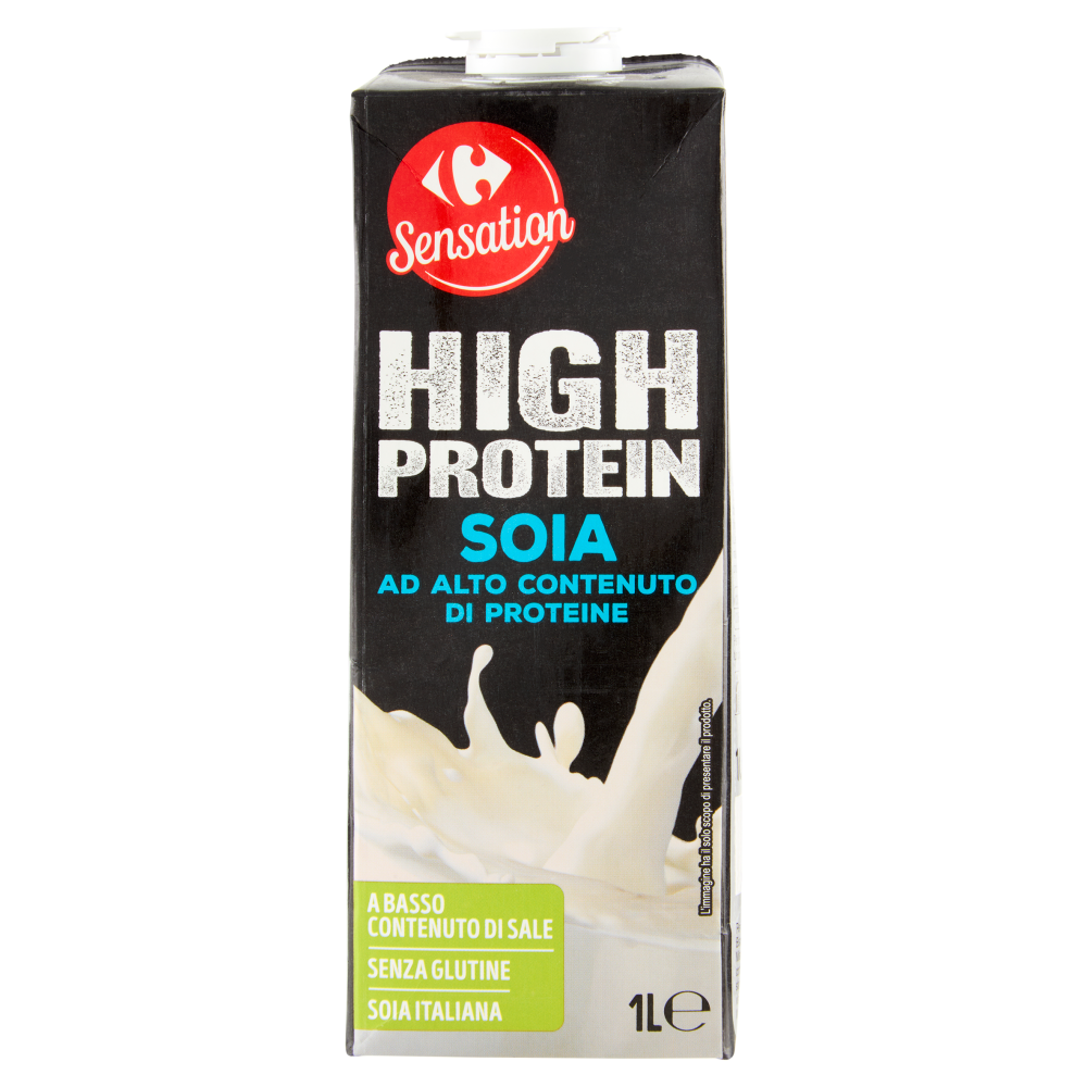 Carrefour Sensation High Protein Soia 1 L