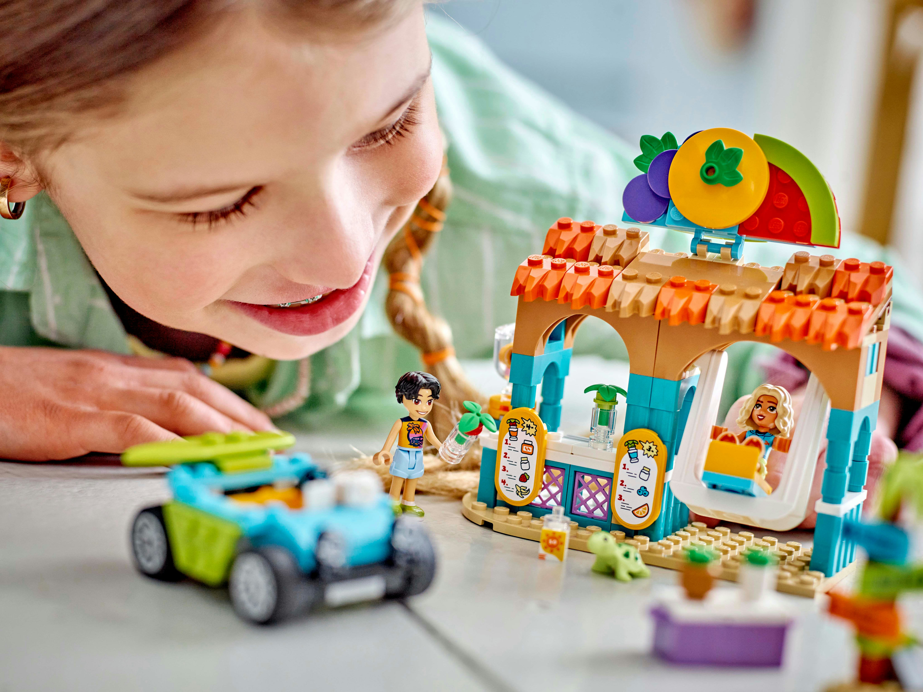LEGO Friends Bancarella dei frullati sulla spiaggia