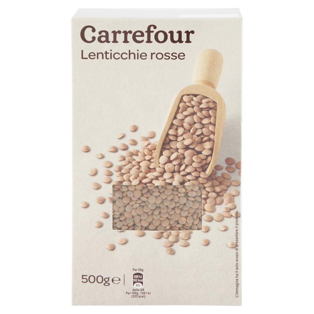 Carrefour Lenticchie rosse 500 g