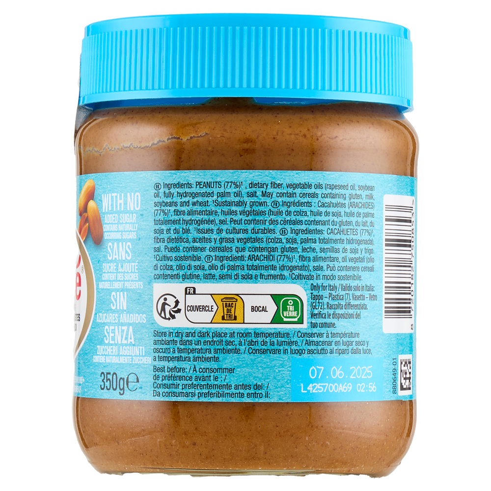 Calvé Crema di Arachidi Leggera 350 g