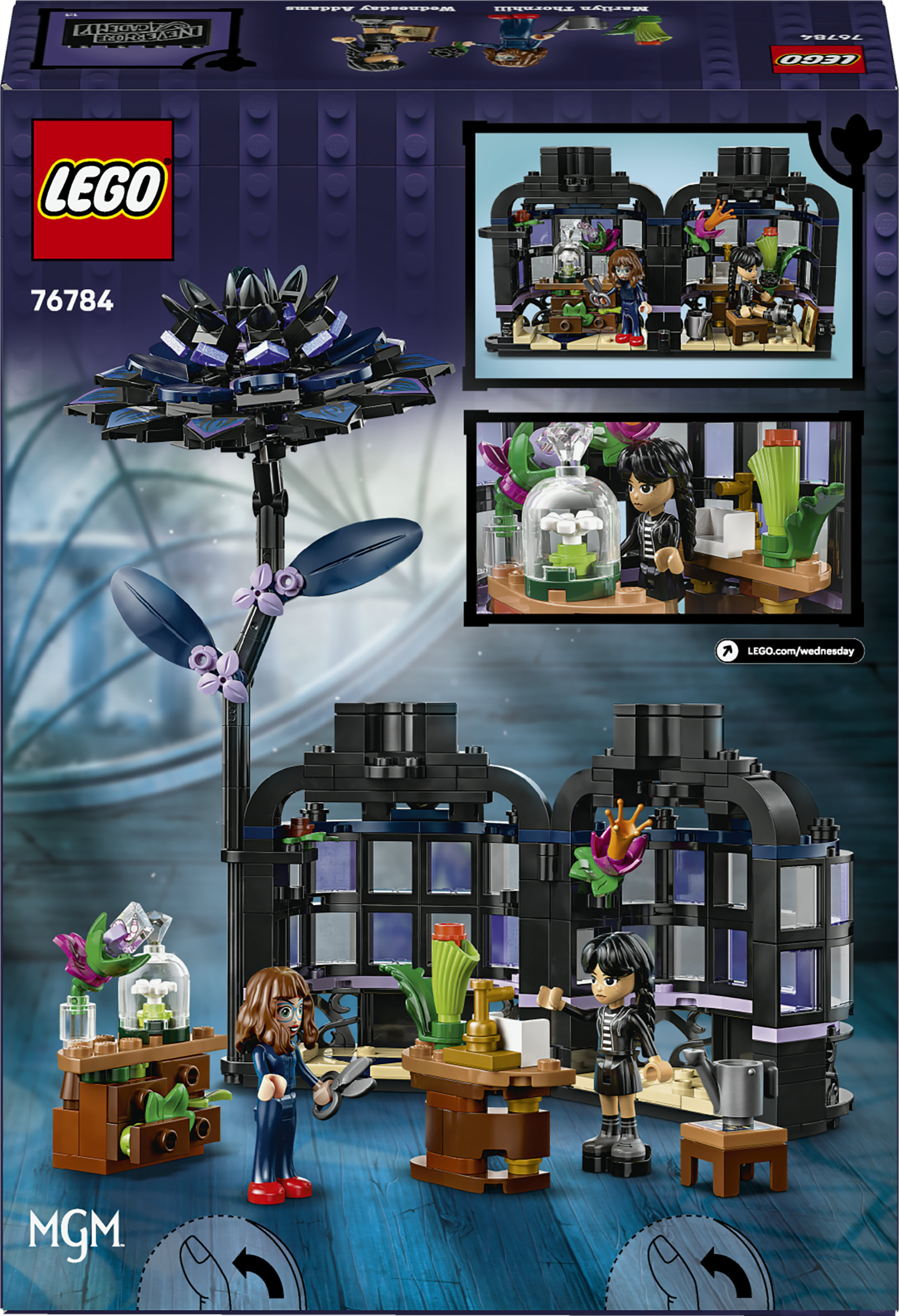 LEGO Fiore di dalia nero