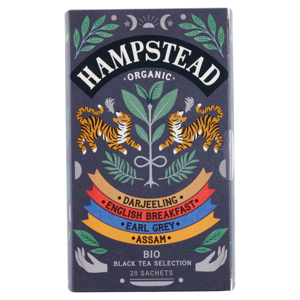 Hampstead Organic Bio Black Tea Selection 20 Sachets 41,25 g