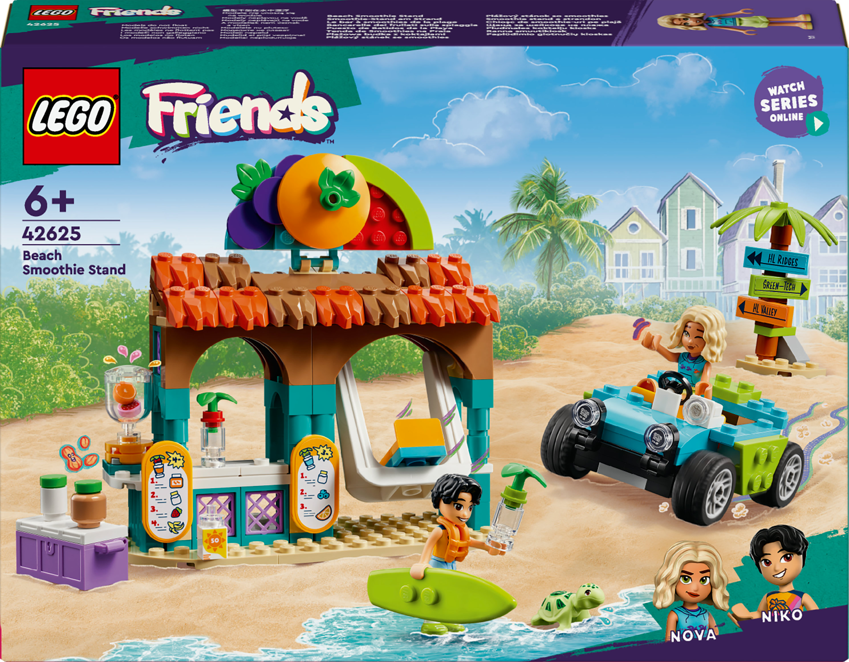 LEGO Friends Bancarella dei frullati sulla spiaggia