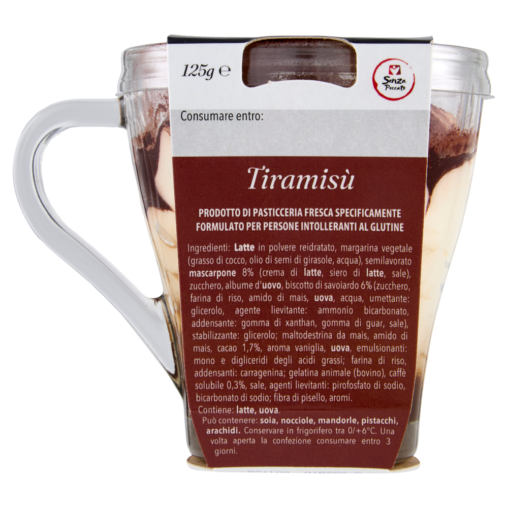 Senza Peccato Dessert Tiramisù 125 g