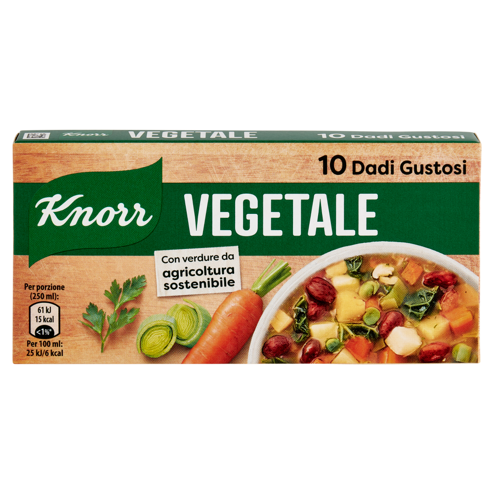 Knorr Vegetale 10 Dadi 100 g