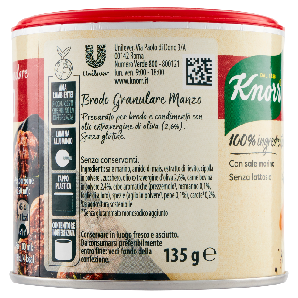 Knorr Brodo Granulare Manzo 135 g