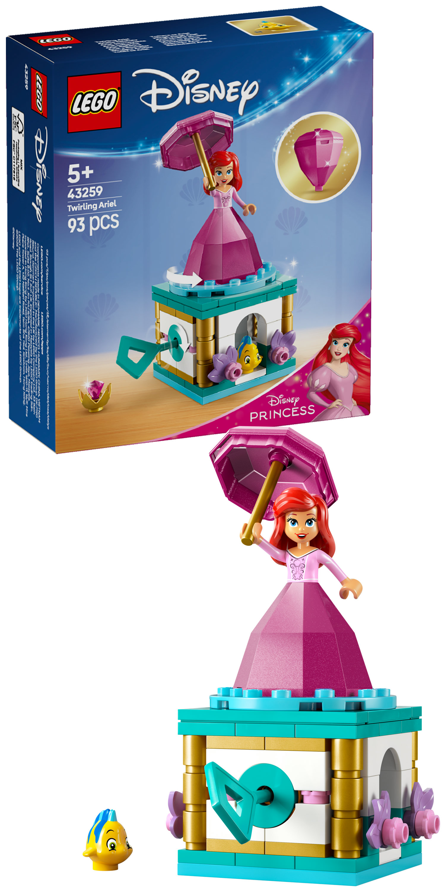 LEGO Disney Princess Ariel ballerina