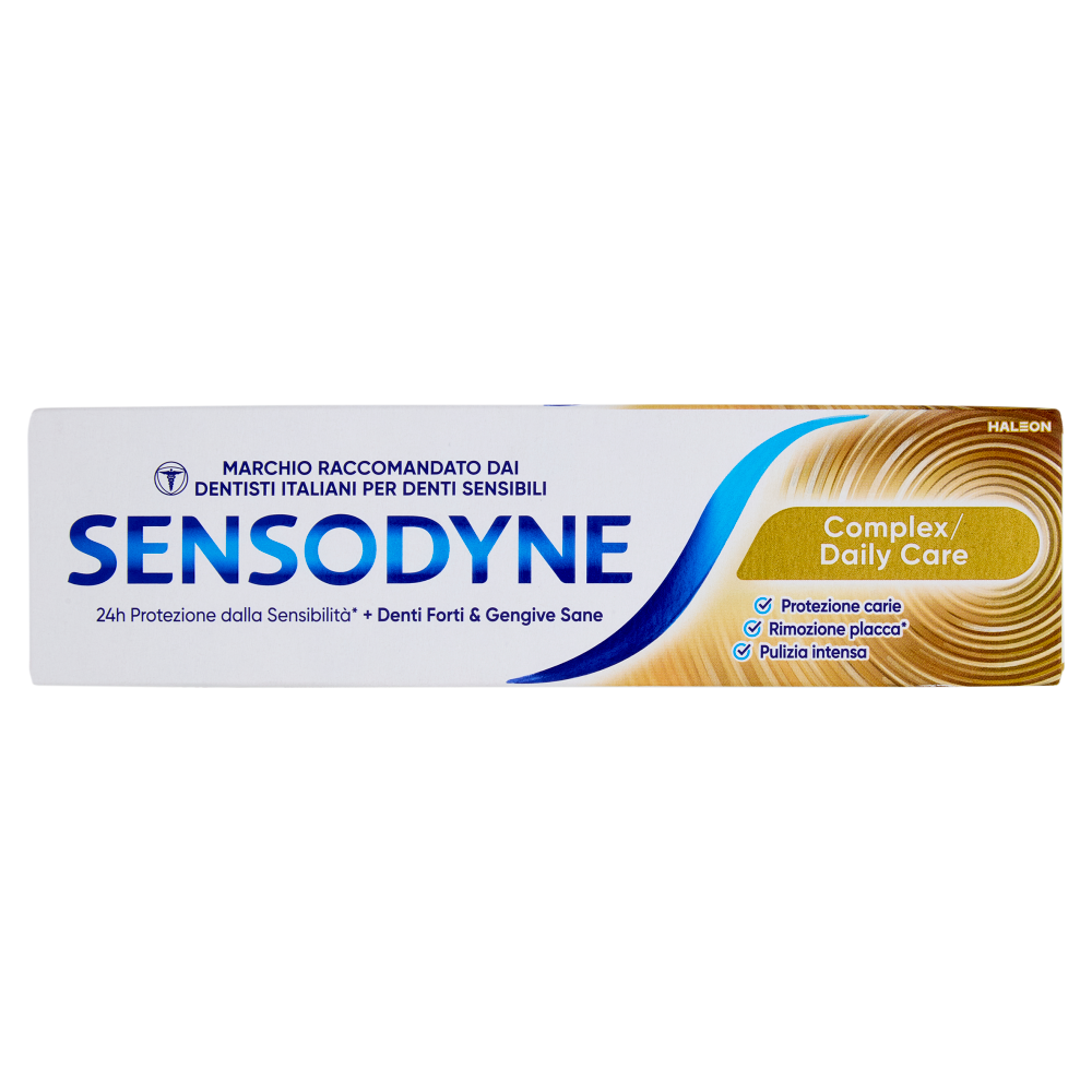 Sensodyne Dentifricio Complex Denti sensibili, Aiuta a controllare la formazione della placca, 75ml