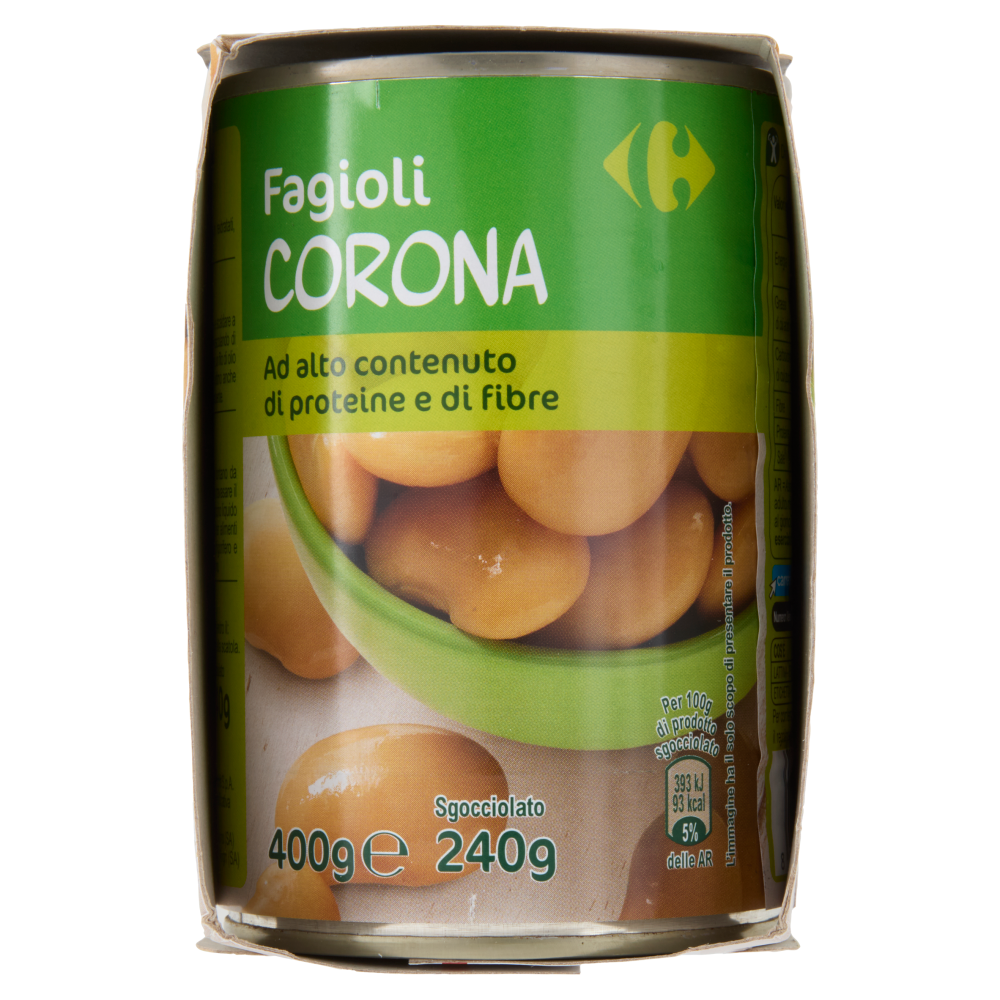 Carrefour Fagioli Corona 3 x 400 g