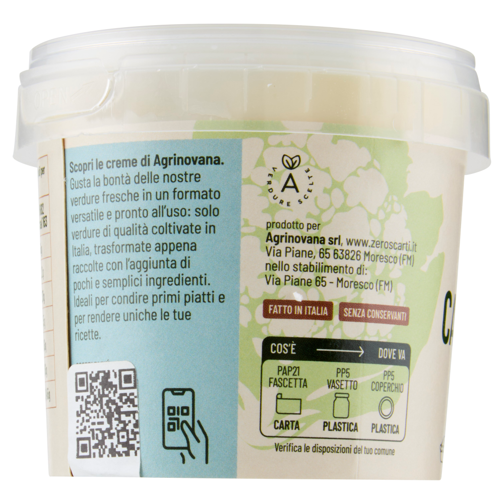 Agrinovana Crema di Cavolfiore 150 g
