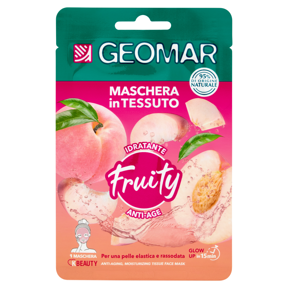 Geomar Maschera in Tessuto Idratante Fruity Anti-Age 22 mL